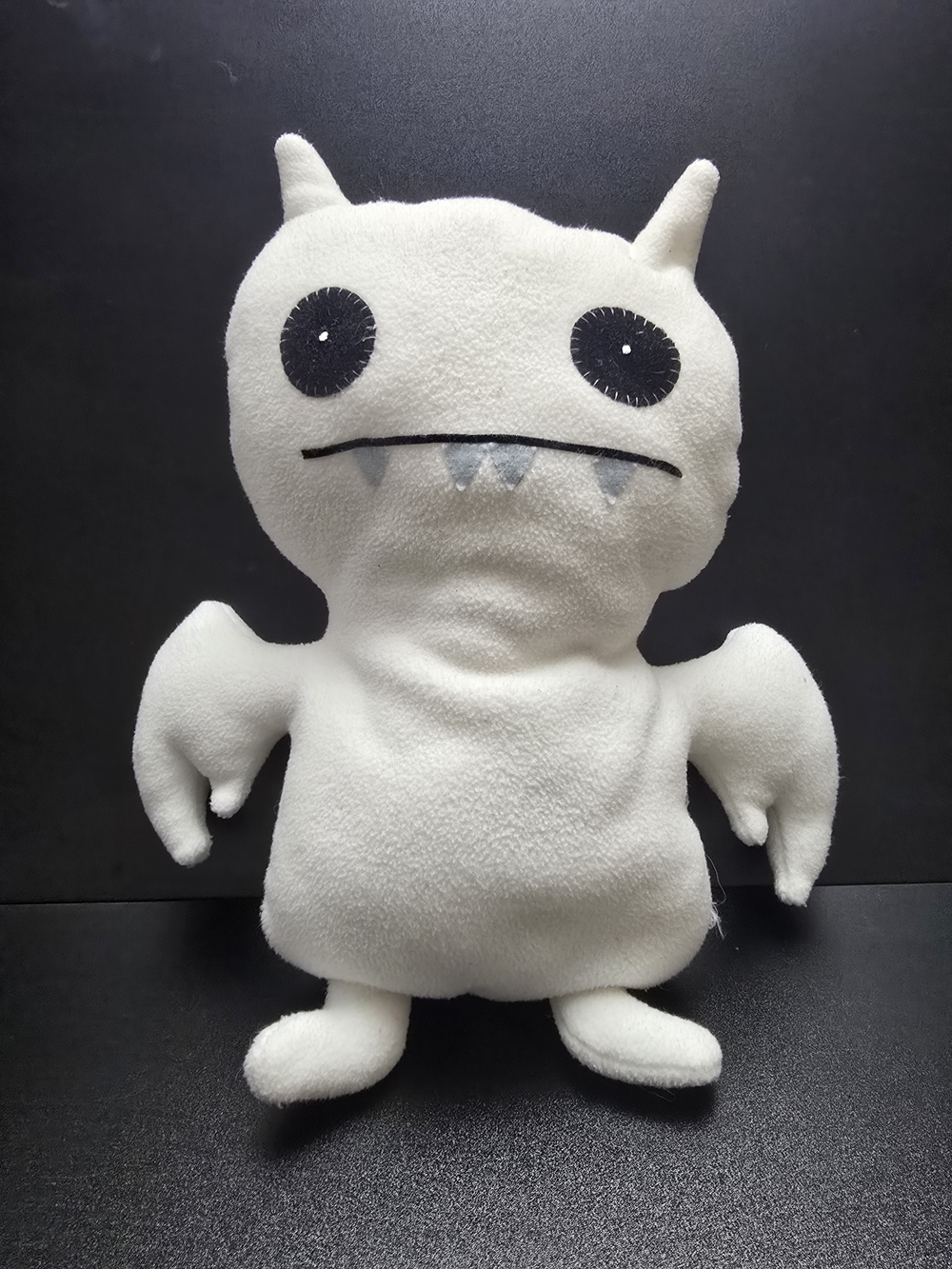 Rare Uglydoll Ice-Bat Ice Lodge White Plush